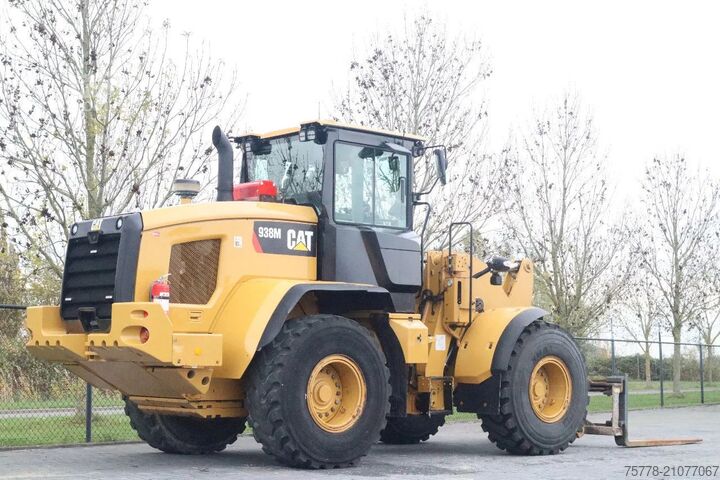 Lader Caterpillar 938 M | 2X BUCKET | JIB | FORKS | BSS | GOOD CO...