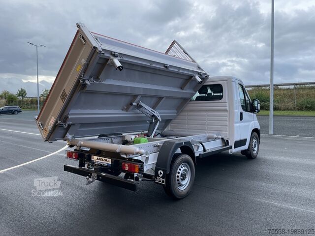 Kiepwagen bestelauto Fiat Ducato