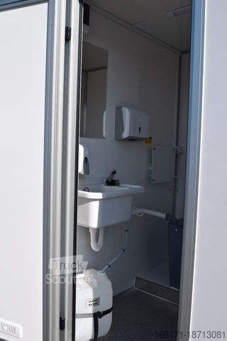 Trailer TOMPLAN SaniCare Toilettenwagen TWC 250 Vollausstattung