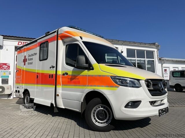 Ugunsdzēsēju automašīna mercedes-benz Sprinter 416 CDI SO fer MB/AT-Motor=57TKM