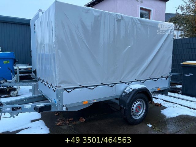 Ρυμουλκούμενο αυτοκινήτου STEMA Tieflader mit Plane+Spriegel 251x128x135 cm  cm