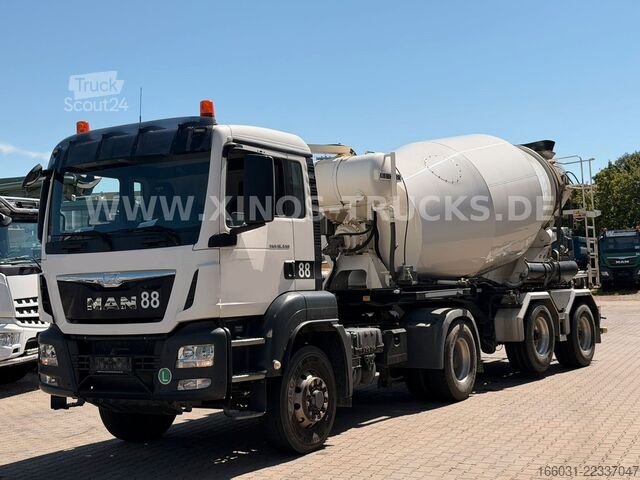 Autodomíchávač betonu MAN TGS 18.440 4X4H + Liebherr 10m³ Mischauflieger