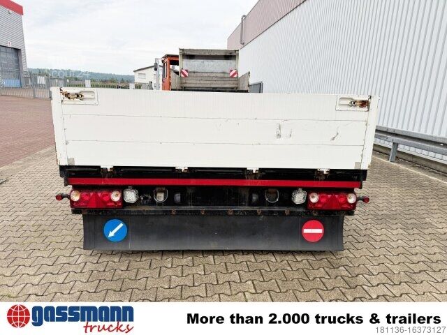 Ανοιχτό ημιρυμουλκούμενο με μουσαμά  Fellechner SB32-G36, ausziehbar um 1,5m