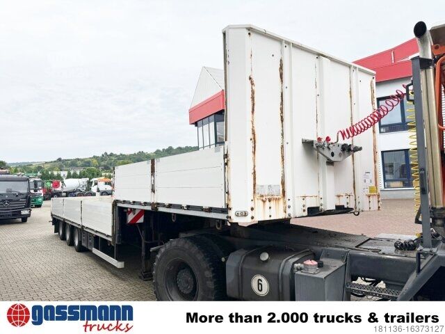 Ανοιχτό ημιρυμουλκούμενο με μουσαμά  Fellechner SB32-G36, ausziehbar um 1,5m