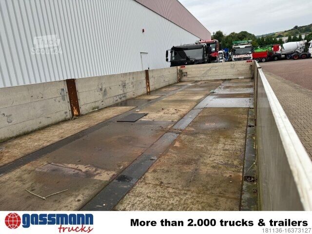 Ανοιχτό ημιρυμουλκούμενο με μουσαμά  Fellechner SB32-G36, ausziehbar um 1,5m