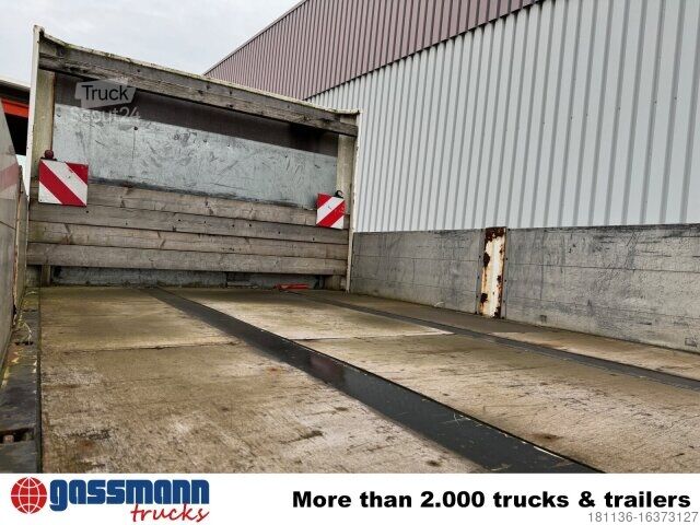 Ανοιχτό ημιρυμουλκούμενο με μουσαμά  Fellechner SB32-G36, ausziehbar um 1,5m