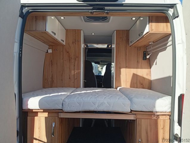 Campervan FIAT 2,3 L,130 PS,neuer Schreinerausbau,