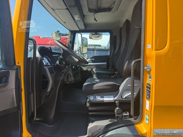 Transporter mit Kipper MAN 8.180 K Kipper MEILLER 3-Seiten 4 m*3-Sitzer*AHK