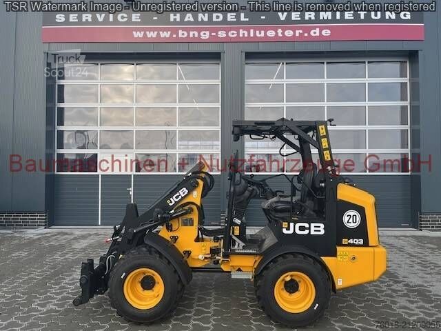 Iekrāvējs JCB 403 Radlader 25PS Klappdach