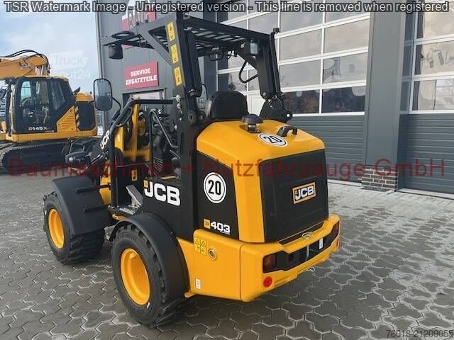 Iekrāvējs JCB 403 Radlader 25PS Klappdach