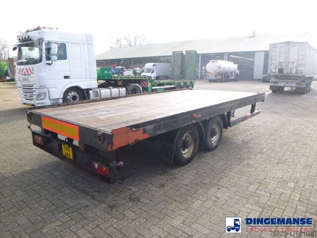 Plattformanhänger Adcliffe 2-axle drawbar platform trailer 7 t