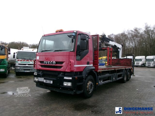 Kraanwagen Iveco AD260S31Y 6x2 RHD + Hiab 144 DLS-2 Pro