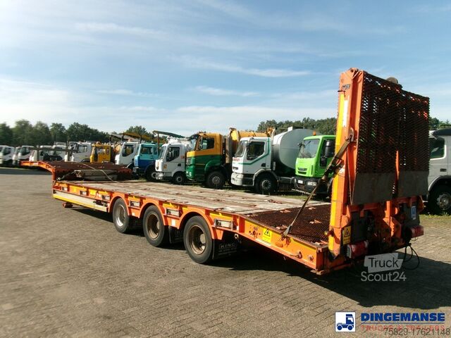 Caricatore semi basso King 3-axle semi-lowbed trailer 44T + ramps