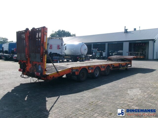 Caricatore semi basso King 3-axle semi-lowbed trailer 44T + ramps