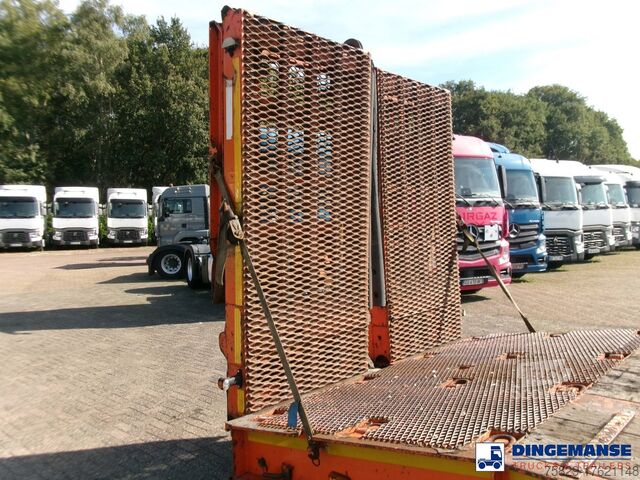 Caricatore semi basso King 3-axle semi-lowbed trailer 44T + ramps