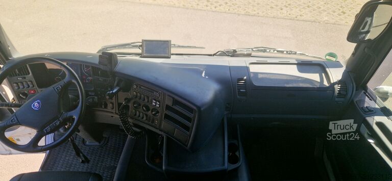 стандартный седельный тягач SCANIA SILO mit Anhänger für Holzpellets