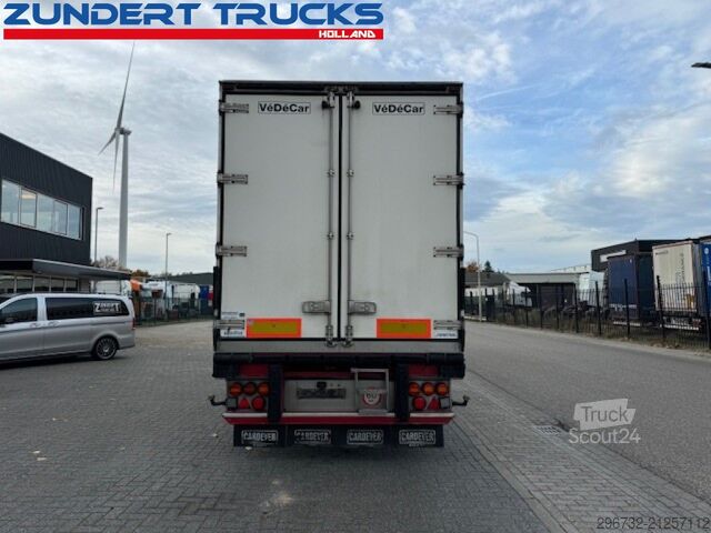 Refrigerated/frozen transport Lag VEDECAR 3 AS COOLTRAILER, MEAT RAILS,