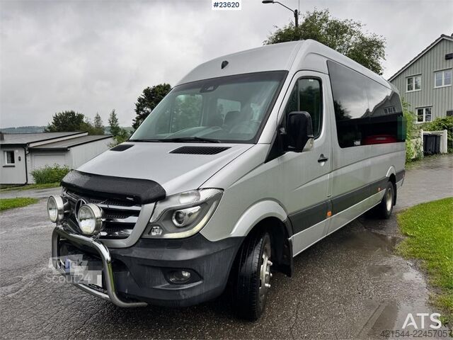 Mikroautobusas Mercedes-Benz Sprinter 519 CDI Minibus – 17 Seats WATCH VIDEO
