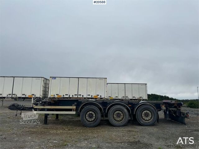 F.A.G konteinerinė priekaba  F.A.G Containerkjerre