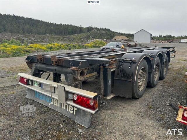 F.A.G konteinerinė priekaba  F.A.G Containerkjerre