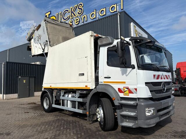 مركبة جمع النفايات Mercedes-Benz AXOR 1829 +FAUN VUILNIS WAGEN 14,5 m3 + PERFECT...