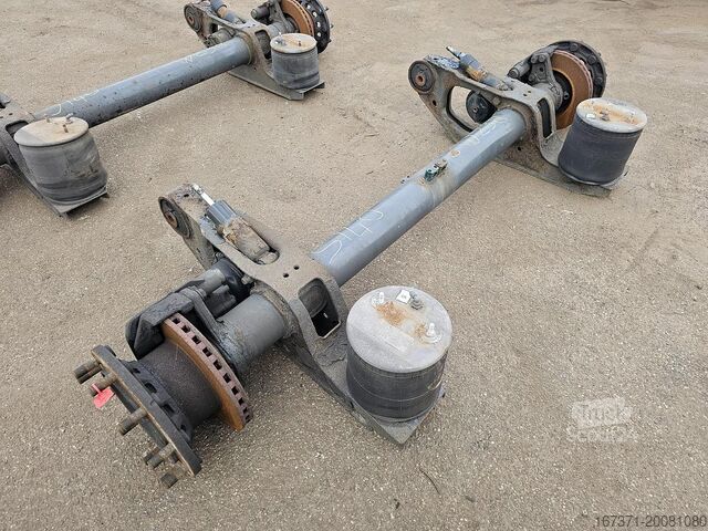 Achse SAF TRAILER AXLE SINGLE TIRES DISC BRAKES.