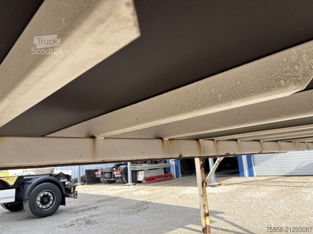 Växlflak med boxstruktur Krone BDF Wechselkoffer Stahl Türen 2015