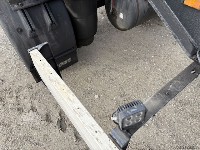 Remolque con chasis intercambiable Krone Lafette Breitreifen 445 + langer Hub