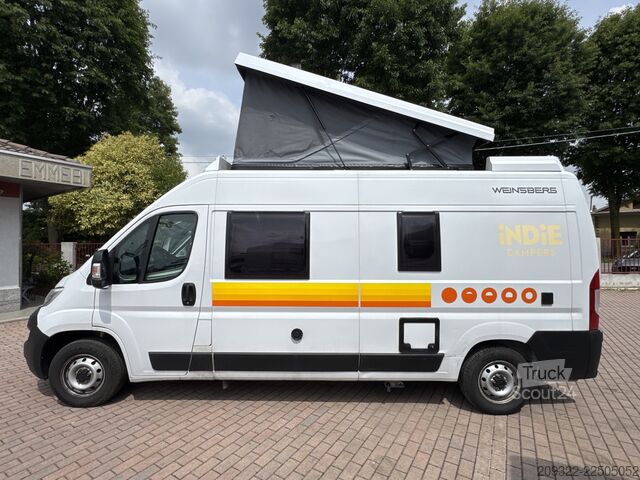 Campingvogn/autocamper 2023 Fiat Ducato Weinsberg Carabus | Manuale | Tetto a Soffietto