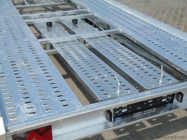 Remorcă transport auto BLYSS Mars 4.5 Autotransporter 450x210cm 2700kgGG