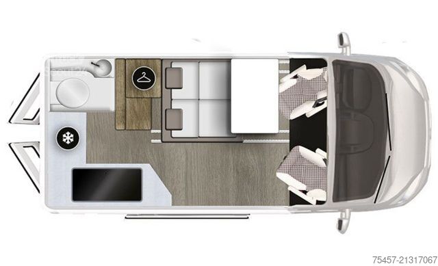 Kastenwagen Wohnmobil / Campervan KARMANN Duncan  545: AHK, Autom., 170PS, Markise 68.380¤