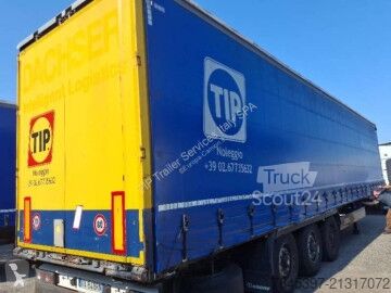 Auflieger mit Pritsche & Plane Krone 