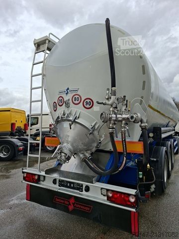 Silo puspriekabė SPITZER 3-Achs Auflieger Kipp-Silo SK 2760 CAL 60.000Ltr