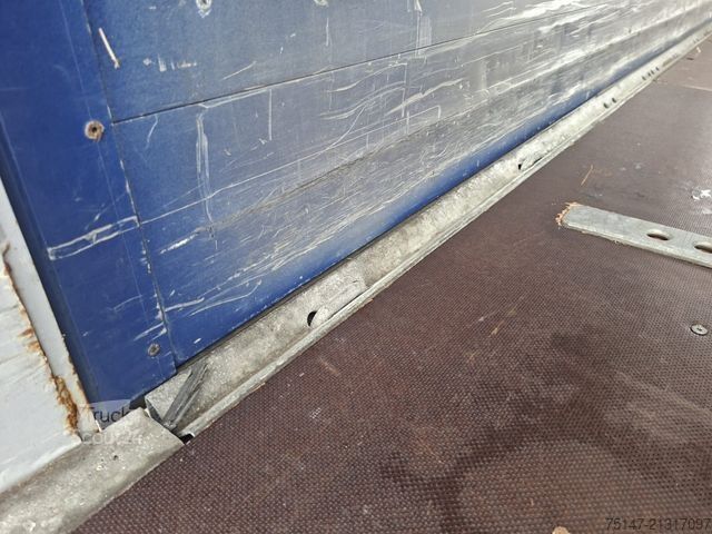 Remorcă deschisă cu prelată SPIER Tandem Anhänger Türen vorne-Durchladeverzinkt