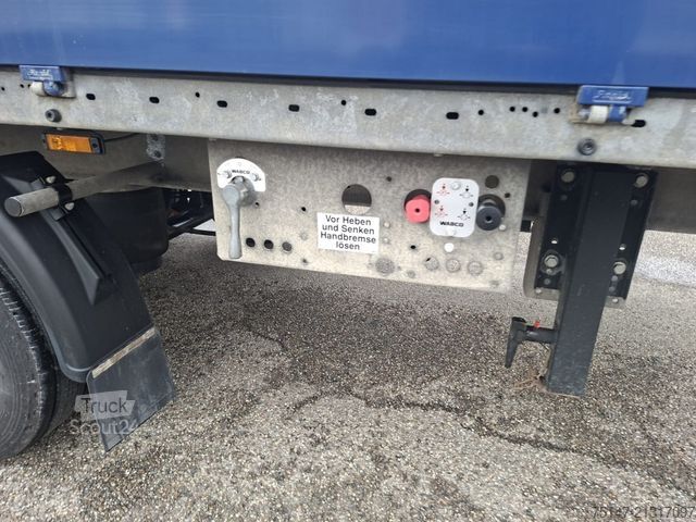 Remorcă deschisă cu prelată SPIER Tandem Anhänger Türen vorne-Durchladeverzinkt