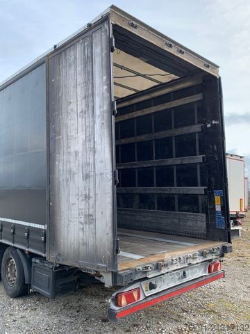 Semiremorcă deschisă cu prelată KÖGEL SN 24 Mega_ Hubdach_ Liftachse_ SAF