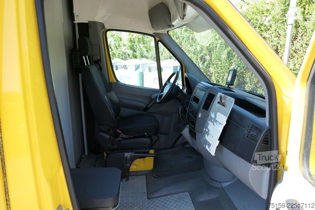 Furgons ar kasti mercedes-benz SPRINTER 310 CDI MAXI EURO-5 KOFFER REGALE KAMERA DURCHGANG