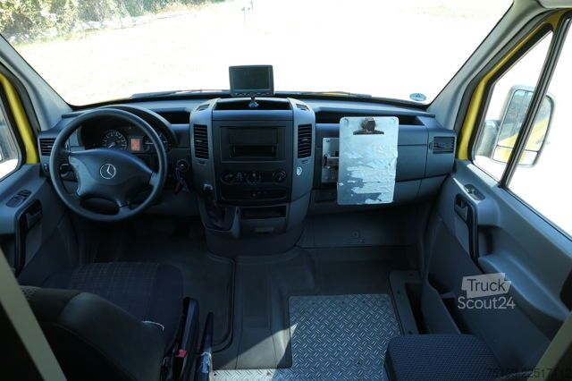 Furgons ar kasti mercedes-benz SPRINTER 310 CDI MAXI EURO-5 KOFFER REGALE KAMERA DURCHGANG