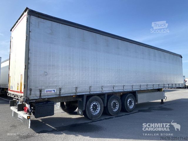 Auflieger mit Pritsche & Plane Schmitz Cargobull Curtainsider Standard