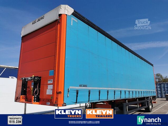 Przesuwne plandeki KELBERG D400V/XL/ZL/BPW 1 AXLE CITY TAILLIFT