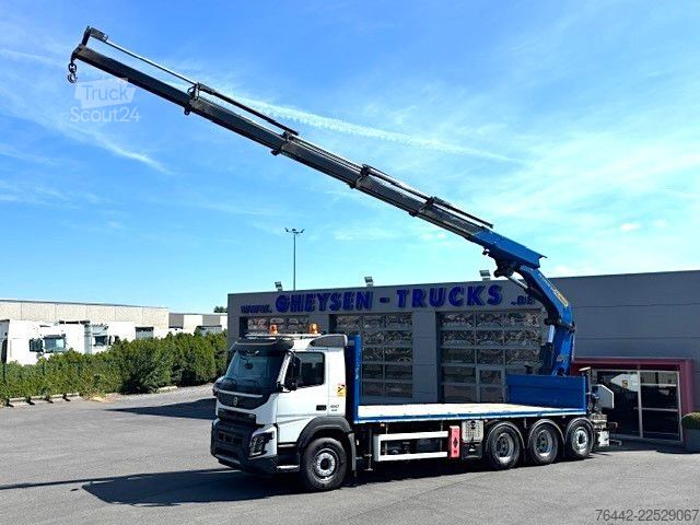 Lastbilsmonterad kran VOLVO FMX460-8X4-PALFINGER KRAN PK53002SHD-5XHYDR-TOP