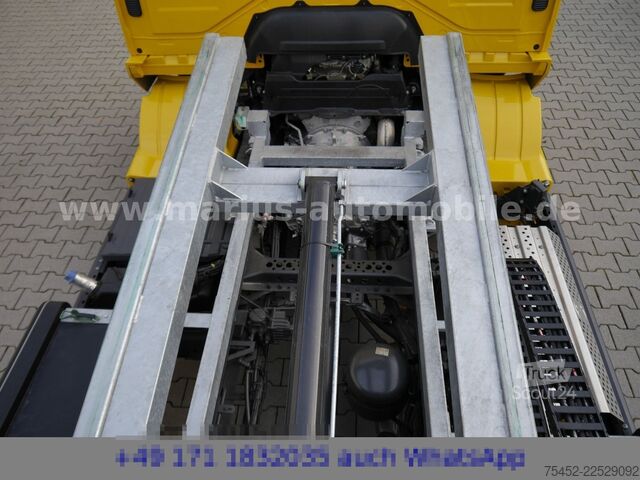 Dodávka na prepravu áut MERCEDES-BENZ Atego 818 Autotransporter/Schiebeplatea / Klima
