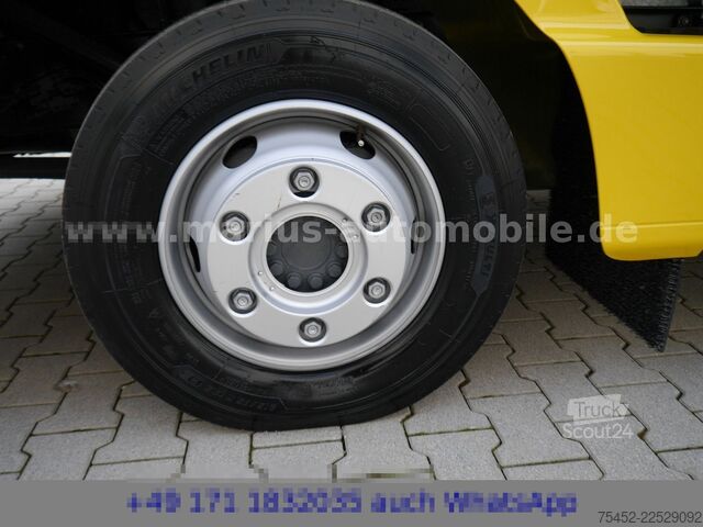 Dodávka na prepravu áut MERCEDES-BENZ Atego 818 Autotransporter/Schiebeplatea / Klima