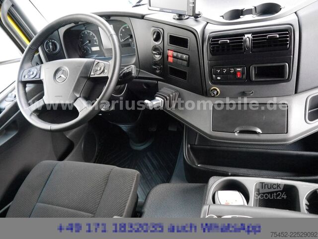 Dodávka na prepravu áut MERCEDES-BENZ Atego 818 Autotransporter/Schiebeplatea / Klima