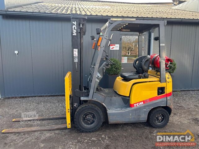 Wózek widłowy TCM FHG15T3 Duplex mast - freelift - LPG - TOP cond...