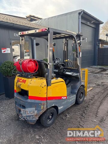 Wózek widłowy TCM FHG15T3 Duplex mast - freelift - LPG - TOP cond...