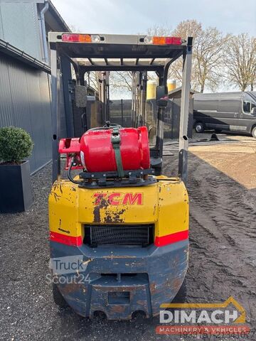 Wózek widłowy TCM FHG15T3 Duplex mast - freelift - LPG - TOP cond...