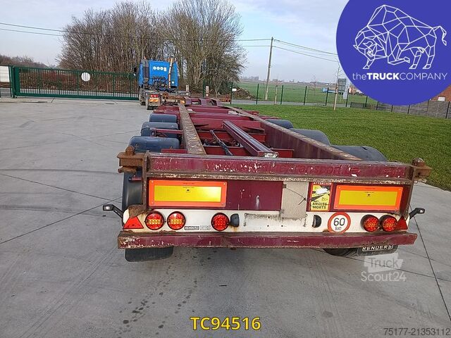 Transport af containere Renders 