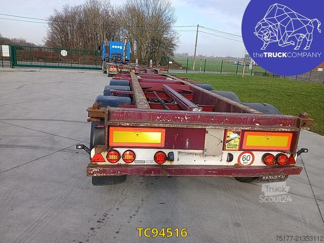 Transport af containere Renders 