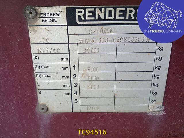 Transport af containere Renders 